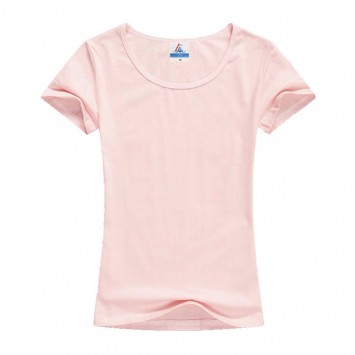 TLW3202#女款纯色200克莱卡精梳棉T恤