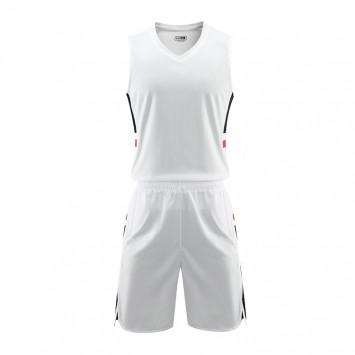 XBFX1831#涤纶面料单面篮球服套装